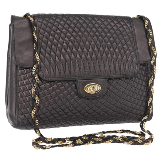 Bally Vintage Chain Quilted Leather Product Image