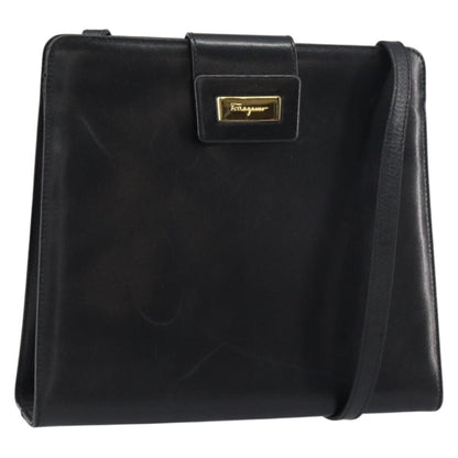 Salvatore Ferragamo Vintage Shoulder Bag Leather Product Image