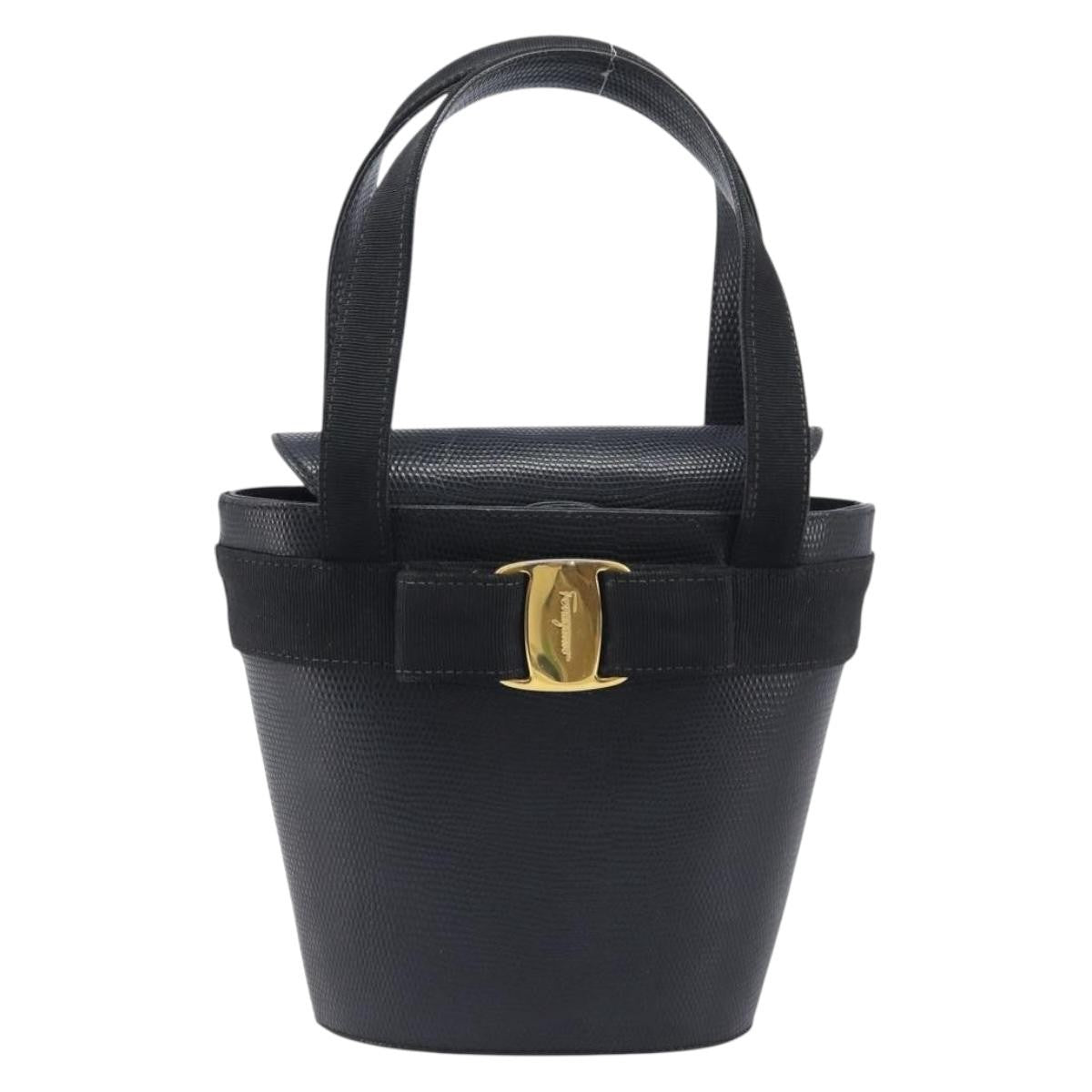 Salvatore Ferragamo Vara Bow Leather Mini