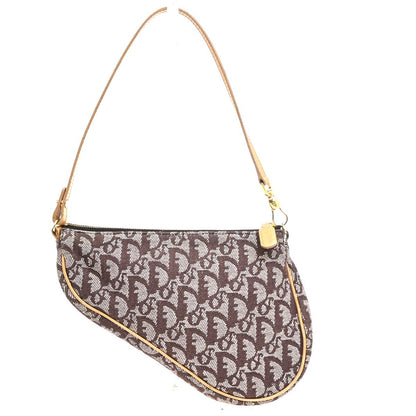 Christian Dior Vintage Saddle Diorissimo Canvas Mini
