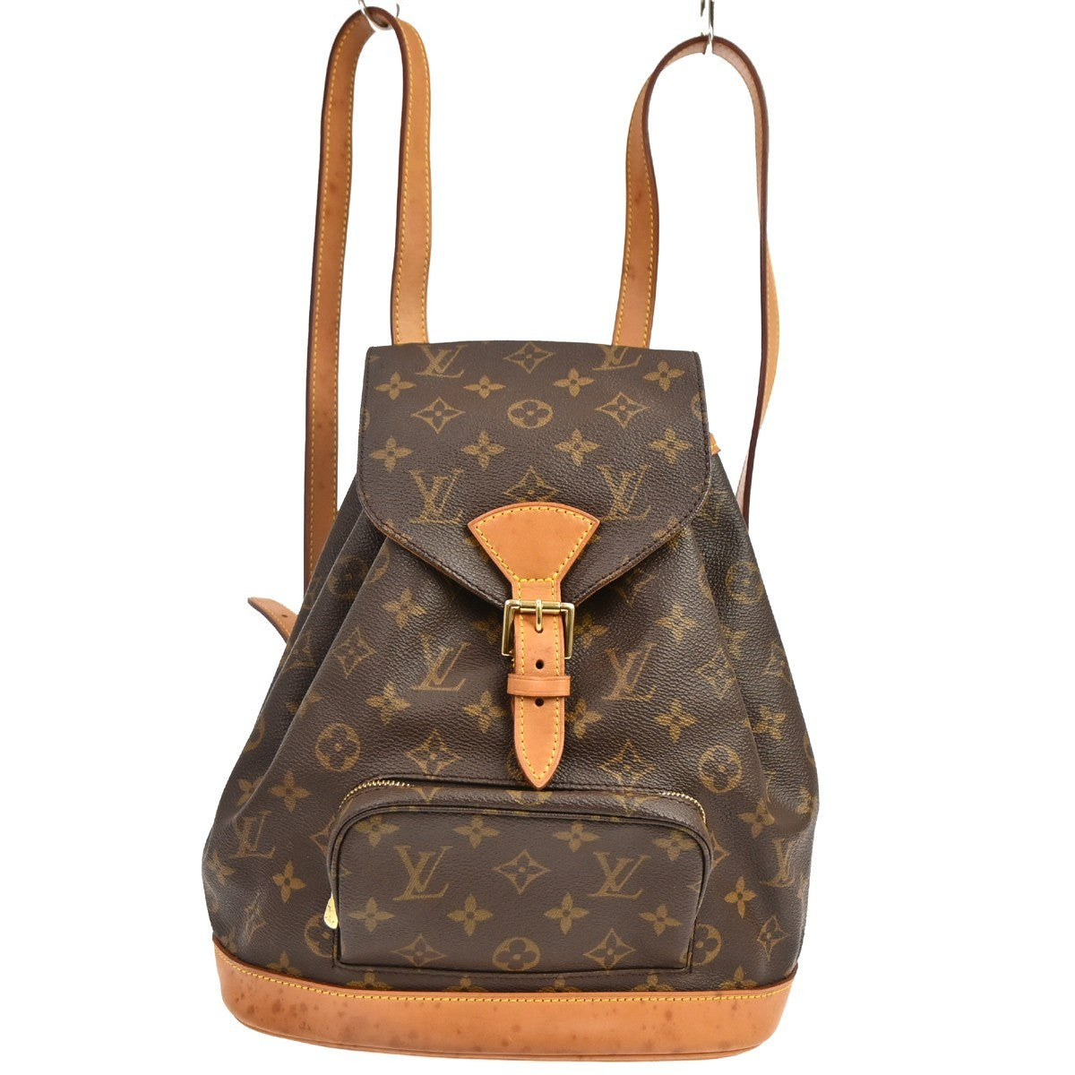 Louis Vuitton Vintage Montsouris Backpack Monogram Canvas MM