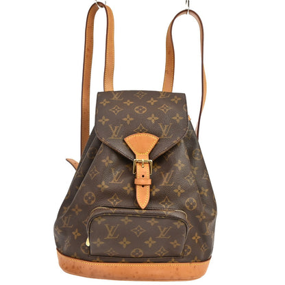 Louis Vuitton Vintage Montsouris Backpack Monogram Canvas MM
