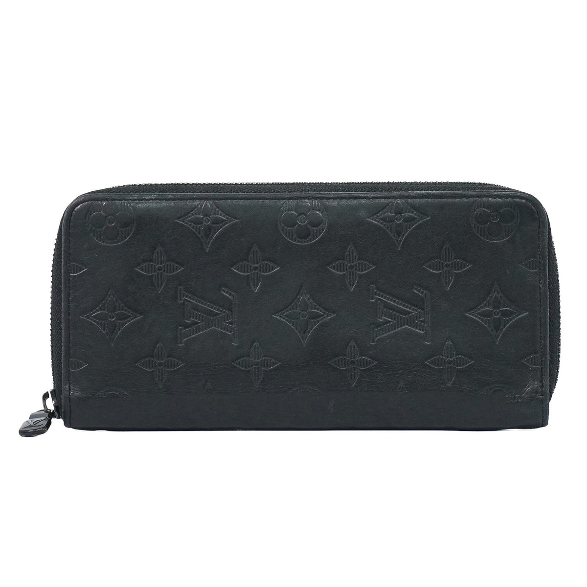 Louis Vuitton Zippy Monogram Shadow Leather Vertical