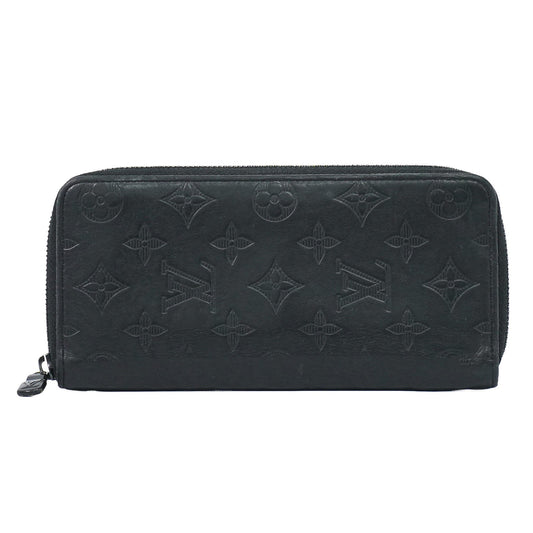 Louis Vuitton Zippy Monogram Shadow Leather Vertical