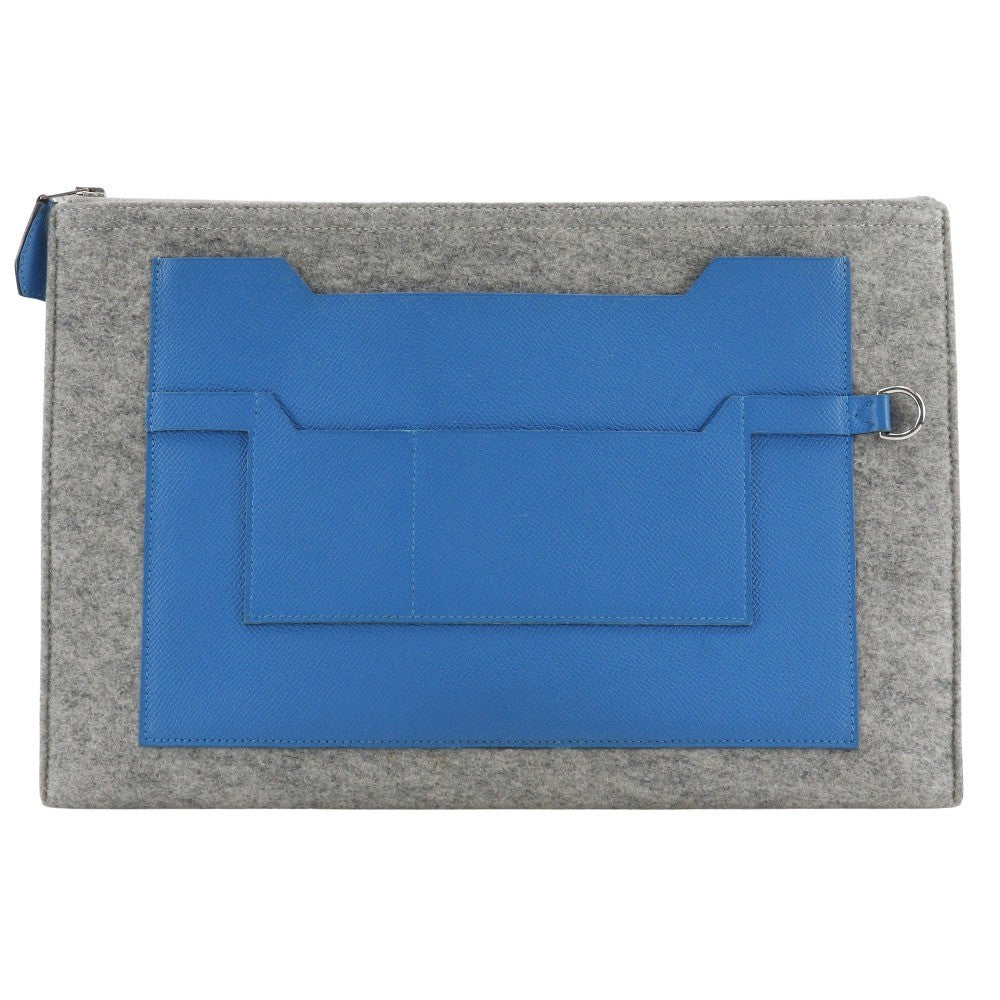 Hermes Toodoo Pouch Epsom and Wool 37
