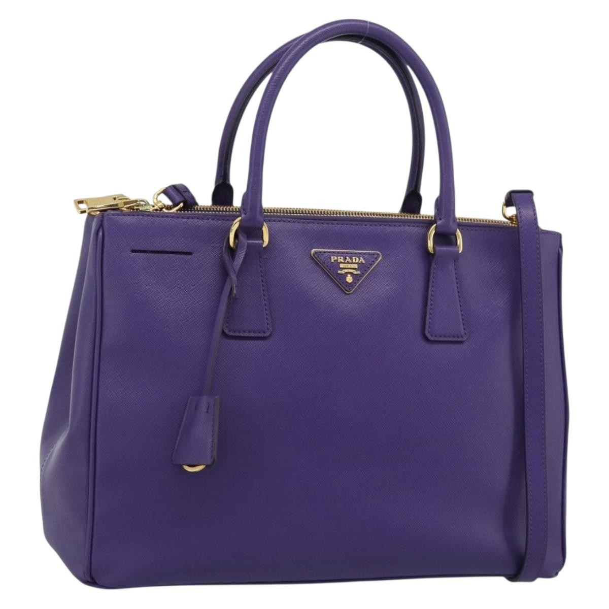 Prada Galleria Double Zip Tote Saffiano Leather Medium