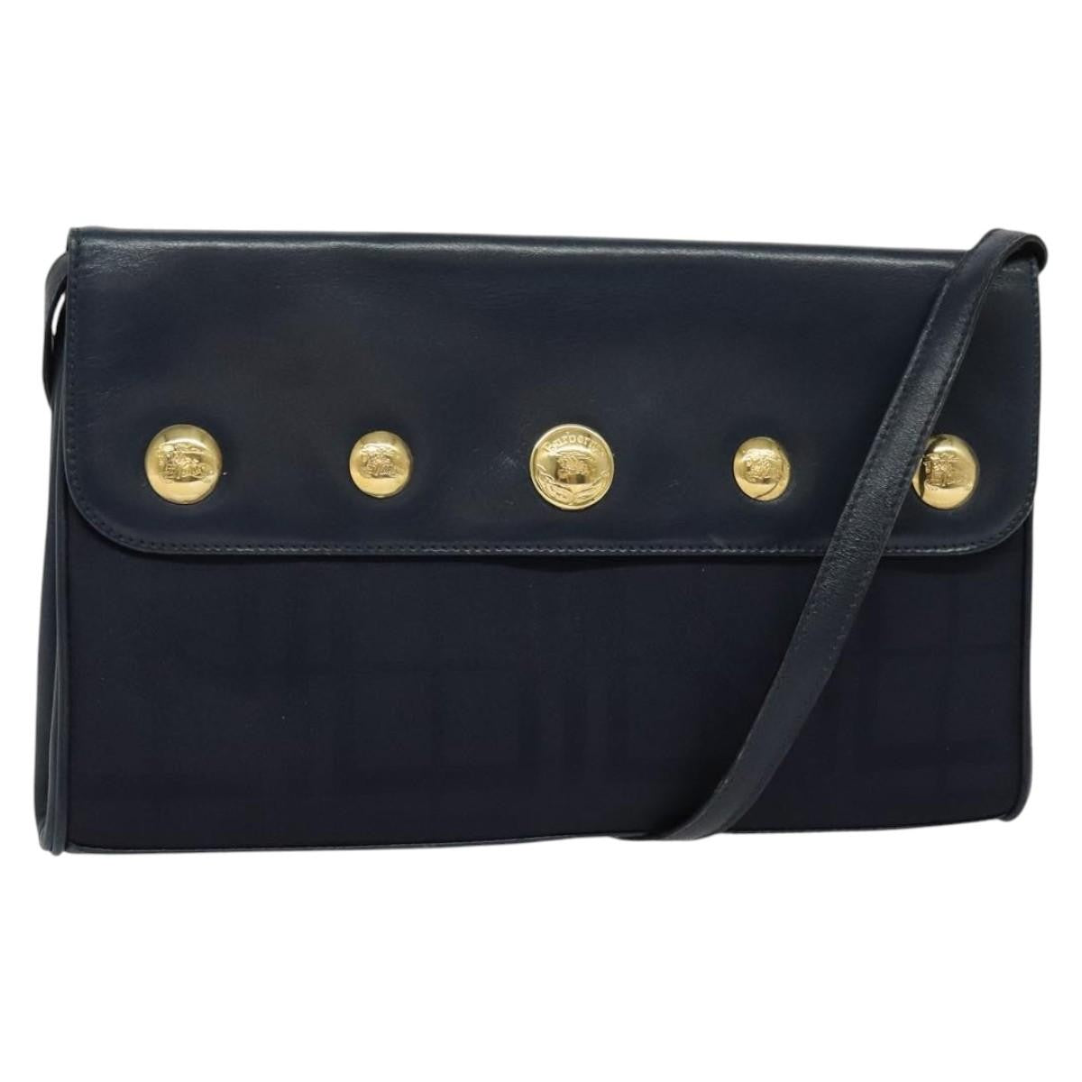 Burberry Flap Shoulder Bag Canvas Product Image