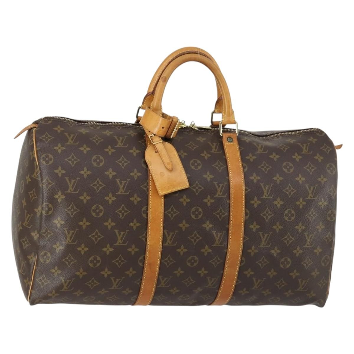 Louis Vuitton Keepall Bag Monogram Canvas 50