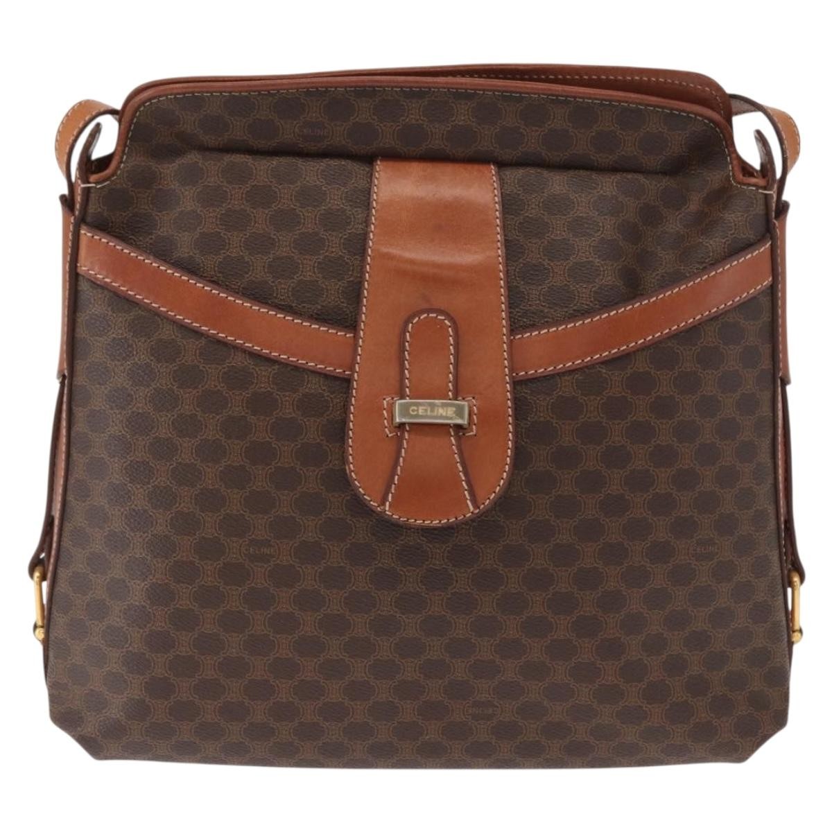 Celine Vintage Macadam Canvas and Leather Product Image