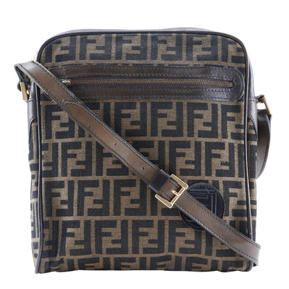 Fendi Logo Zucca Shoulder Bag Zucca Product Image