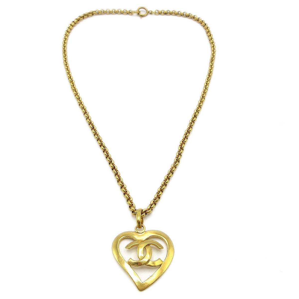 Chanel CC Heart Pendant Metal Product Image