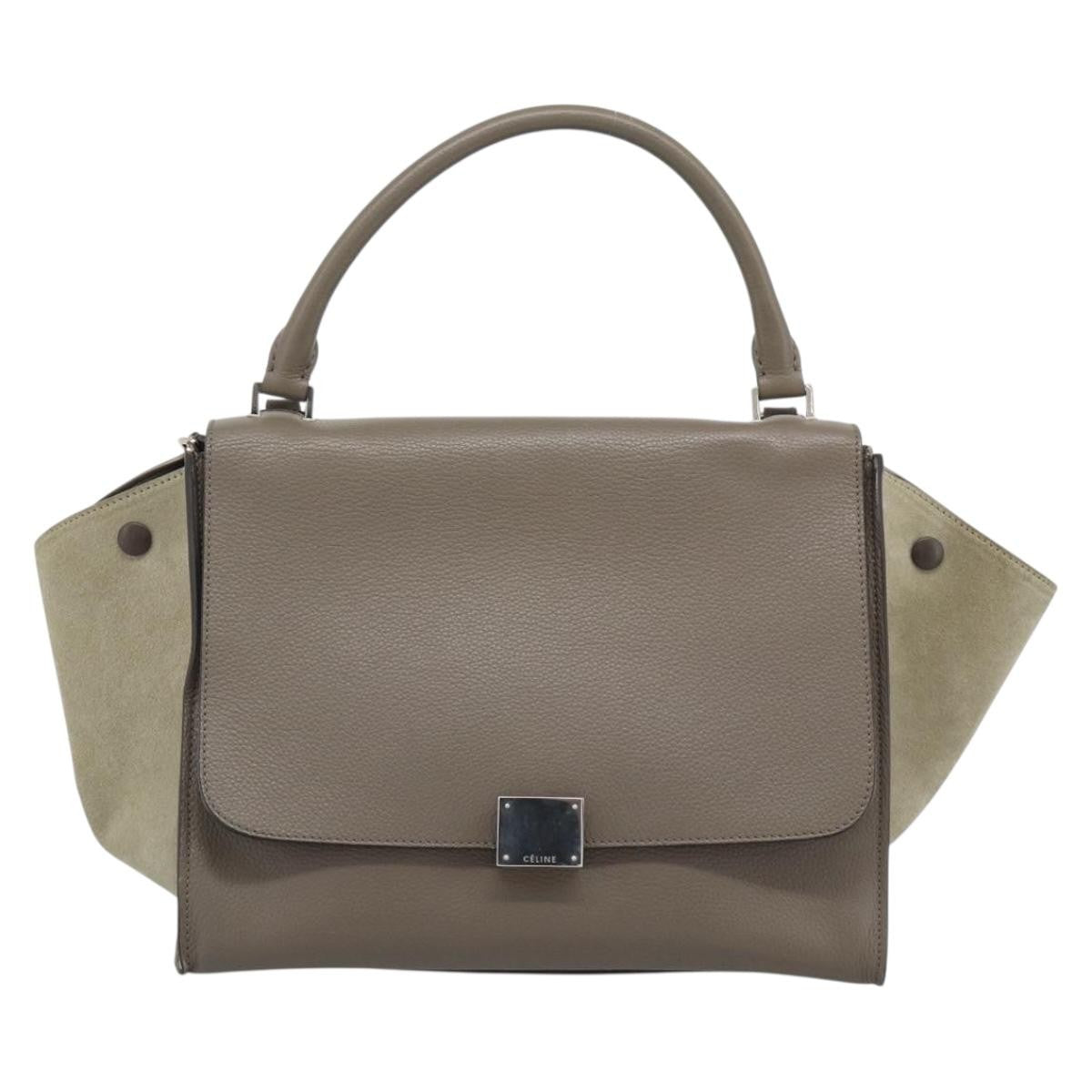Celine Trapeze Leather with Suede Medium