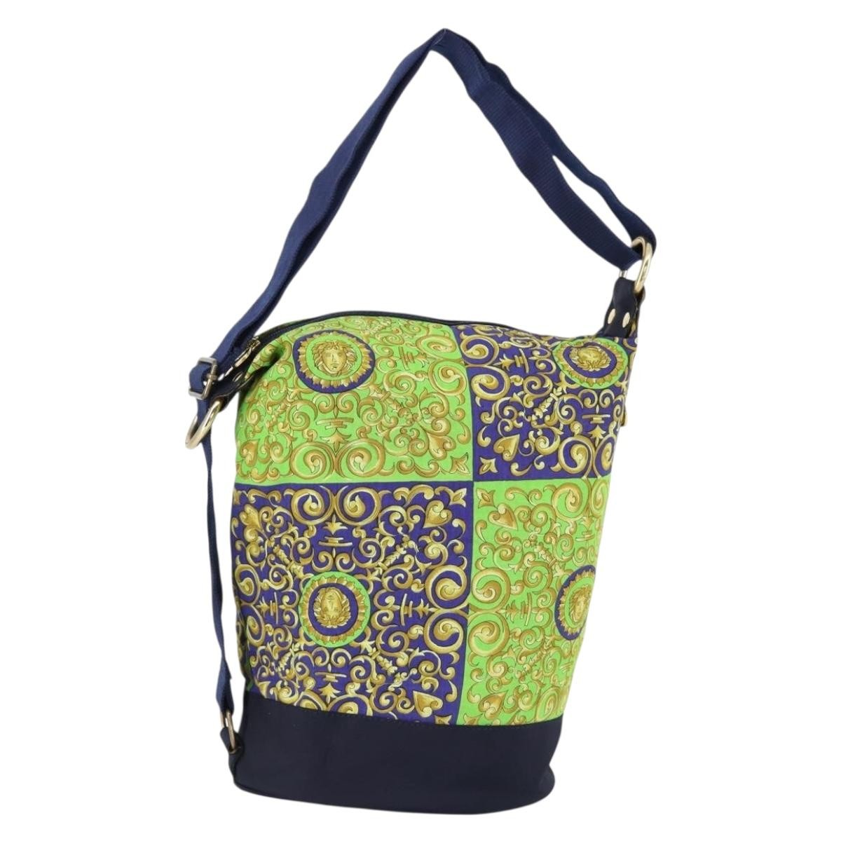 Versace Vintage Shoulder Bag Cotton Product Image