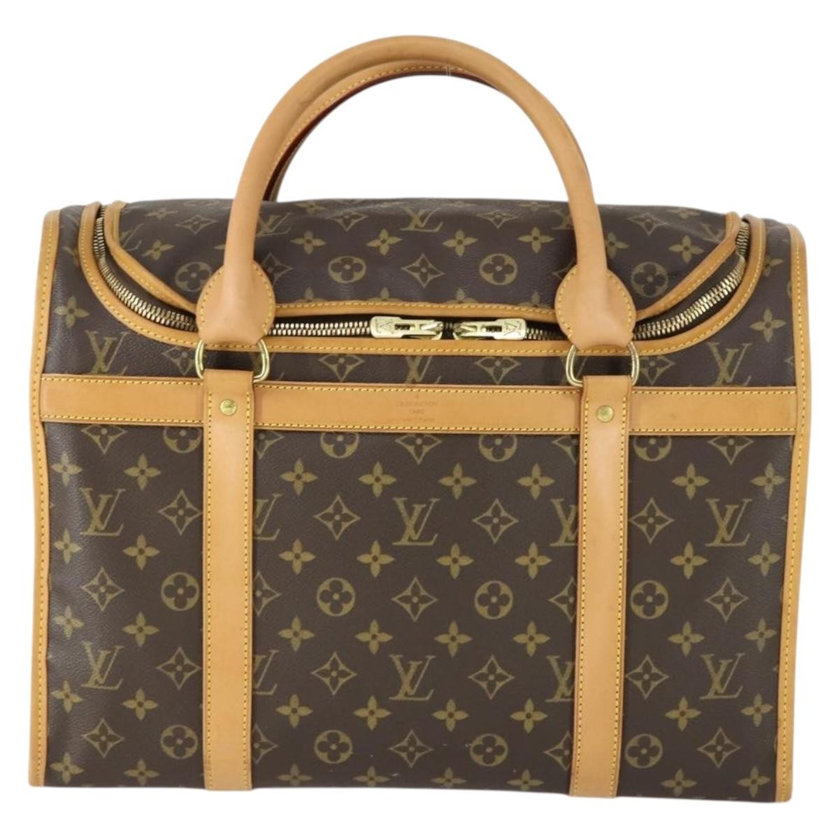Louis Vuitton Dog Carrier Bag Monogram Canvas 40