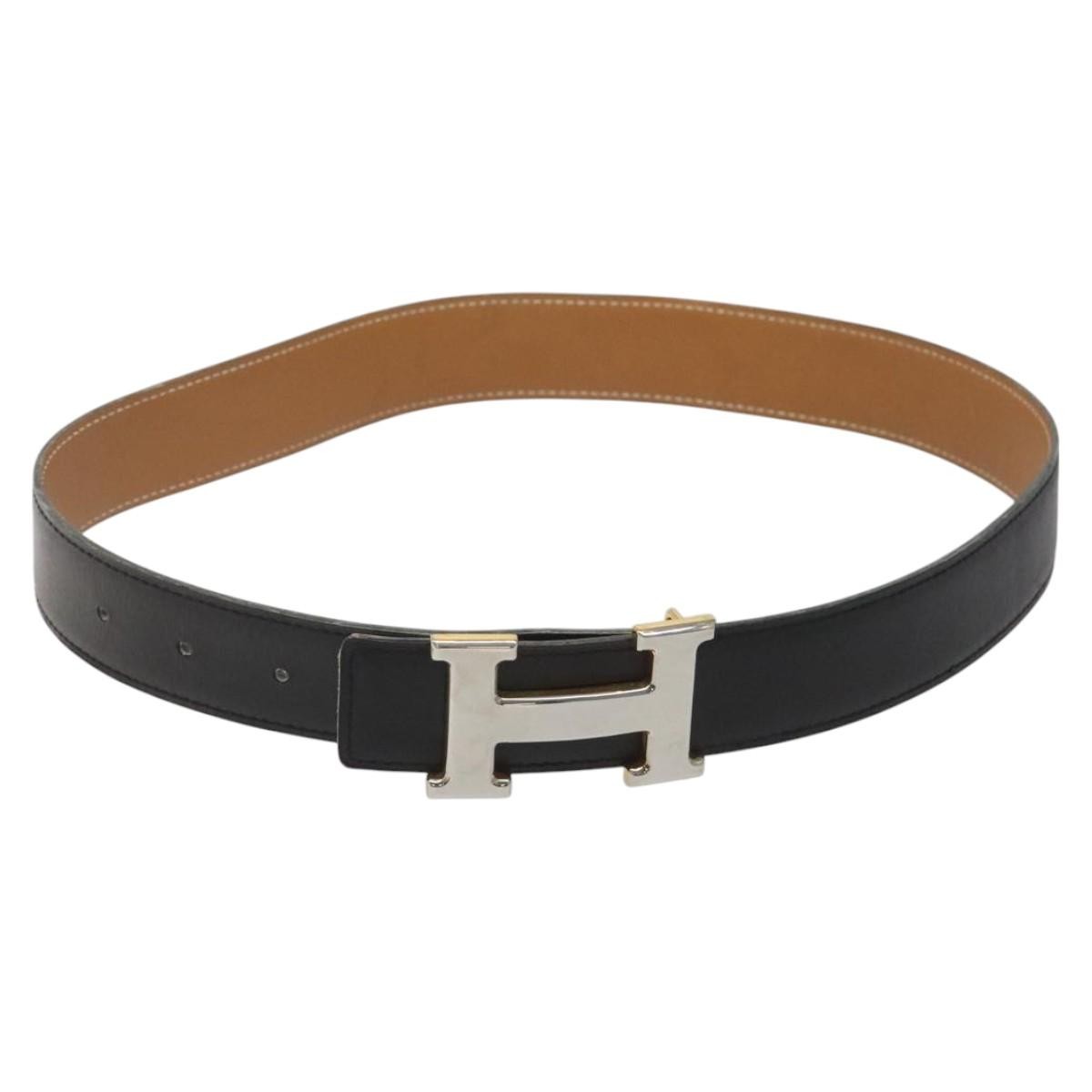Hermes Constance Reversible Belt Leather Medium