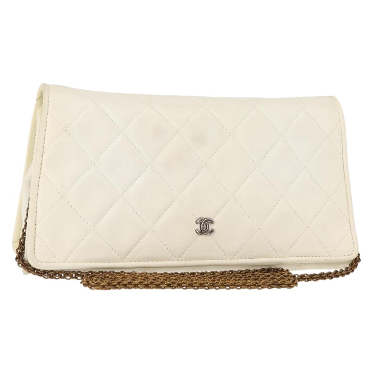 Chanel Full Flap Wallet on Chain Quilted Lambskin Product Image