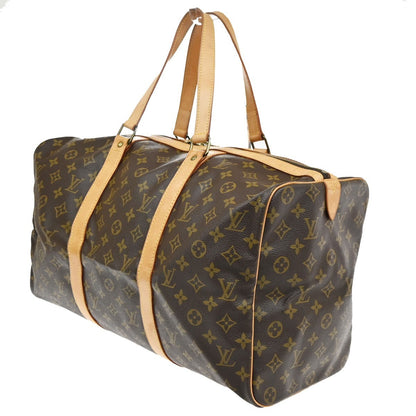 Louis Vuitton Sac Souple Handbag Monogram Canvas 45
