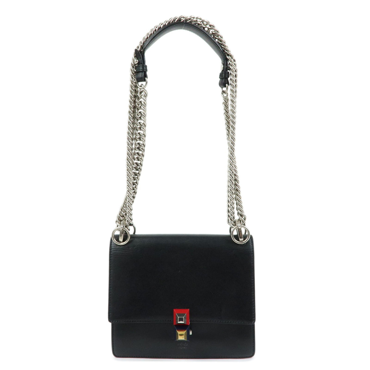 Fendi Kan I Leather Small