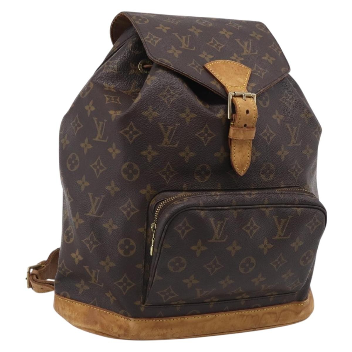 Louis Vuitton Vintage Montsouris Monogram Canvas GM