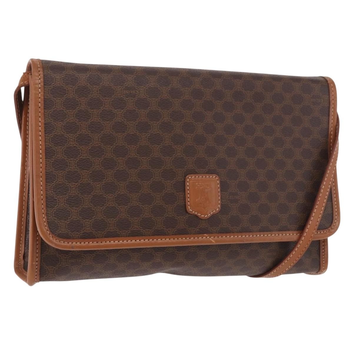 Celine Vintage Macadam Canvas and Leather Product Image