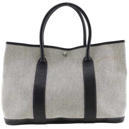 Hermes Garden Party Tote Toile and Leather 36