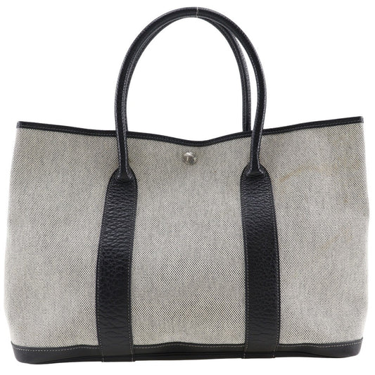 Hermes Garden Party Tote Toile and Leather 36