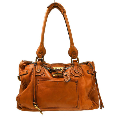 Chloe Paddington Lock Leather Medium