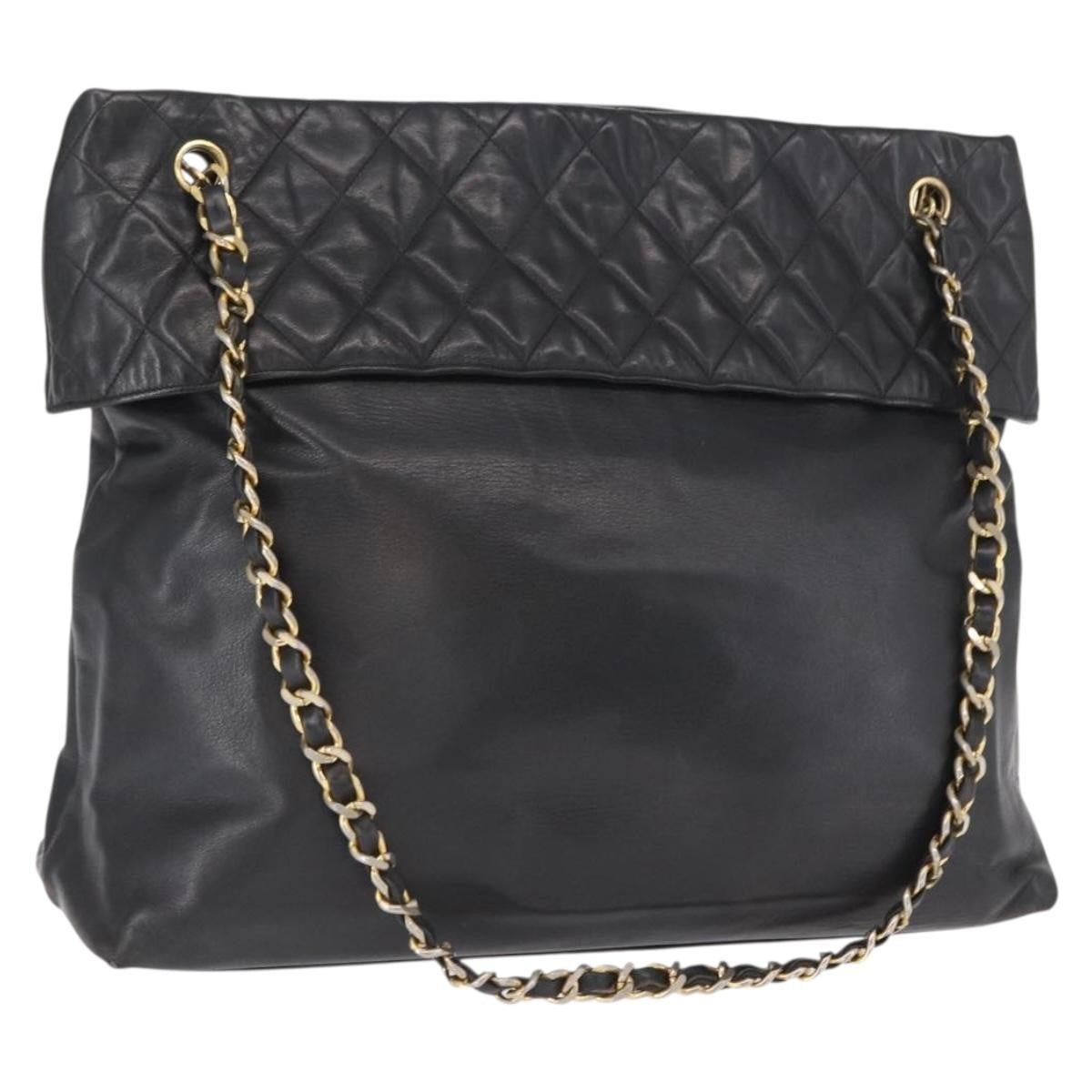 Chanel Chain Tote Leather Product Image