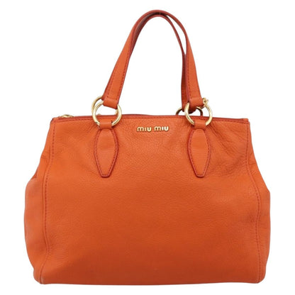 Miu Miu Caribou Convertible Tote Leather Medium
