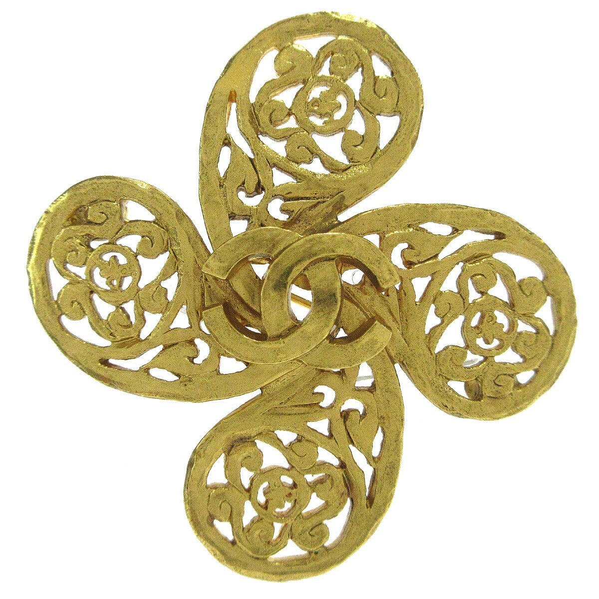 Chanel Logo CC Gold-plated Product Image