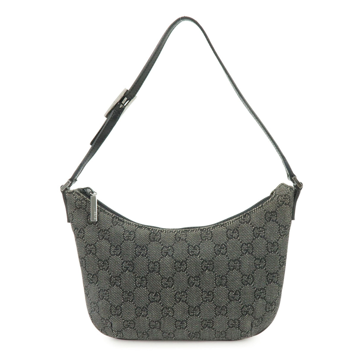 Gucci Horsebit Slim GG Denim with Leather Small