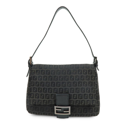 Fendi Zucchino Canvas Mamma Baguette Canvas Medium