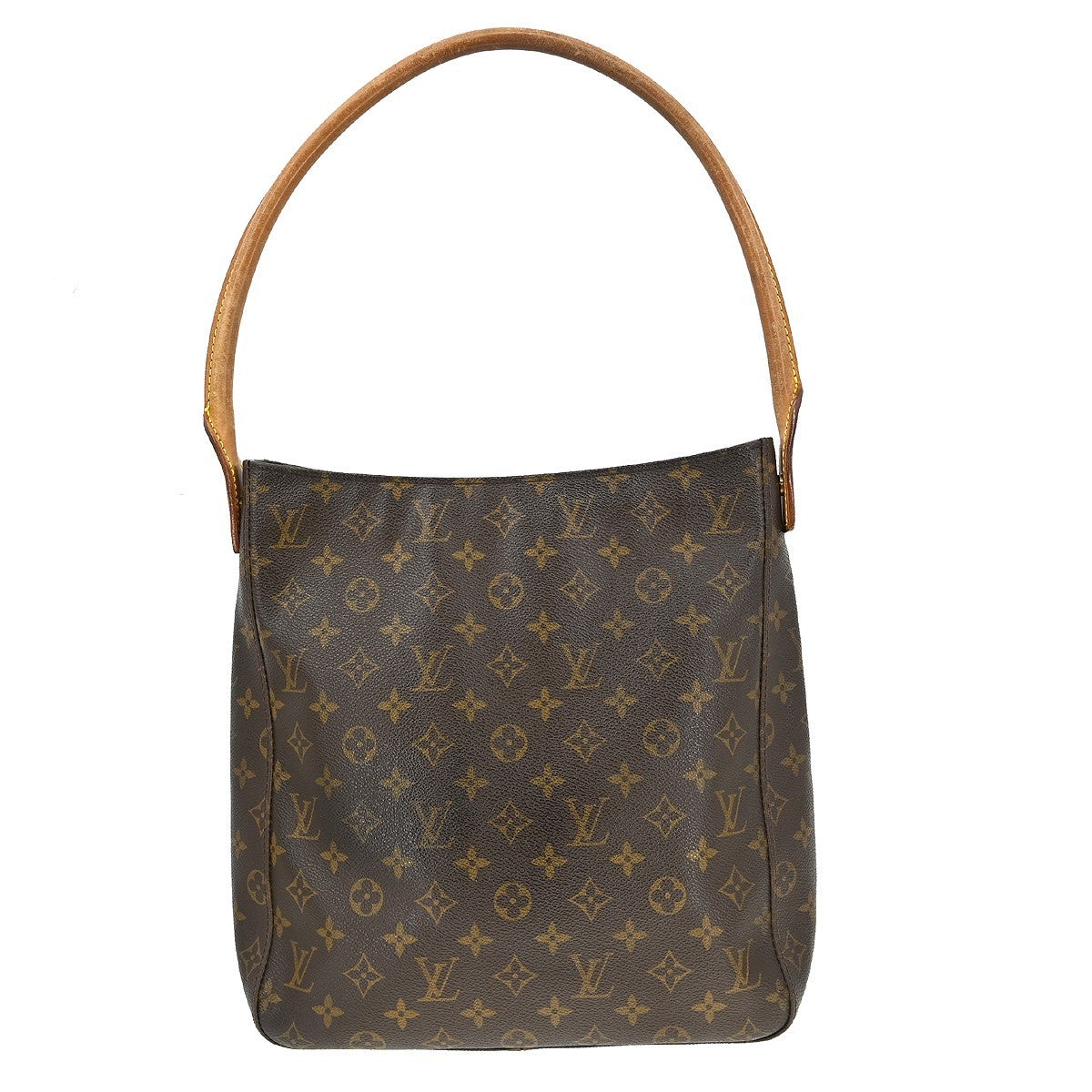 Louis Vuitton Monogram Looping Handbag Monogram Canvas GM