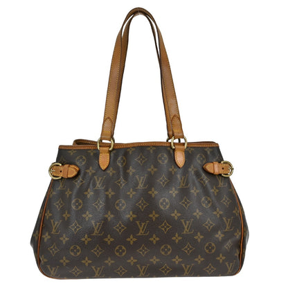 Louis Vuitton Batignolles Handbag Monogram Canvas Horizontal