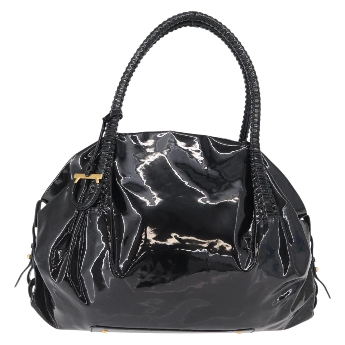Salvatore Ferragamo Gancini Tote Patent leather Product Image