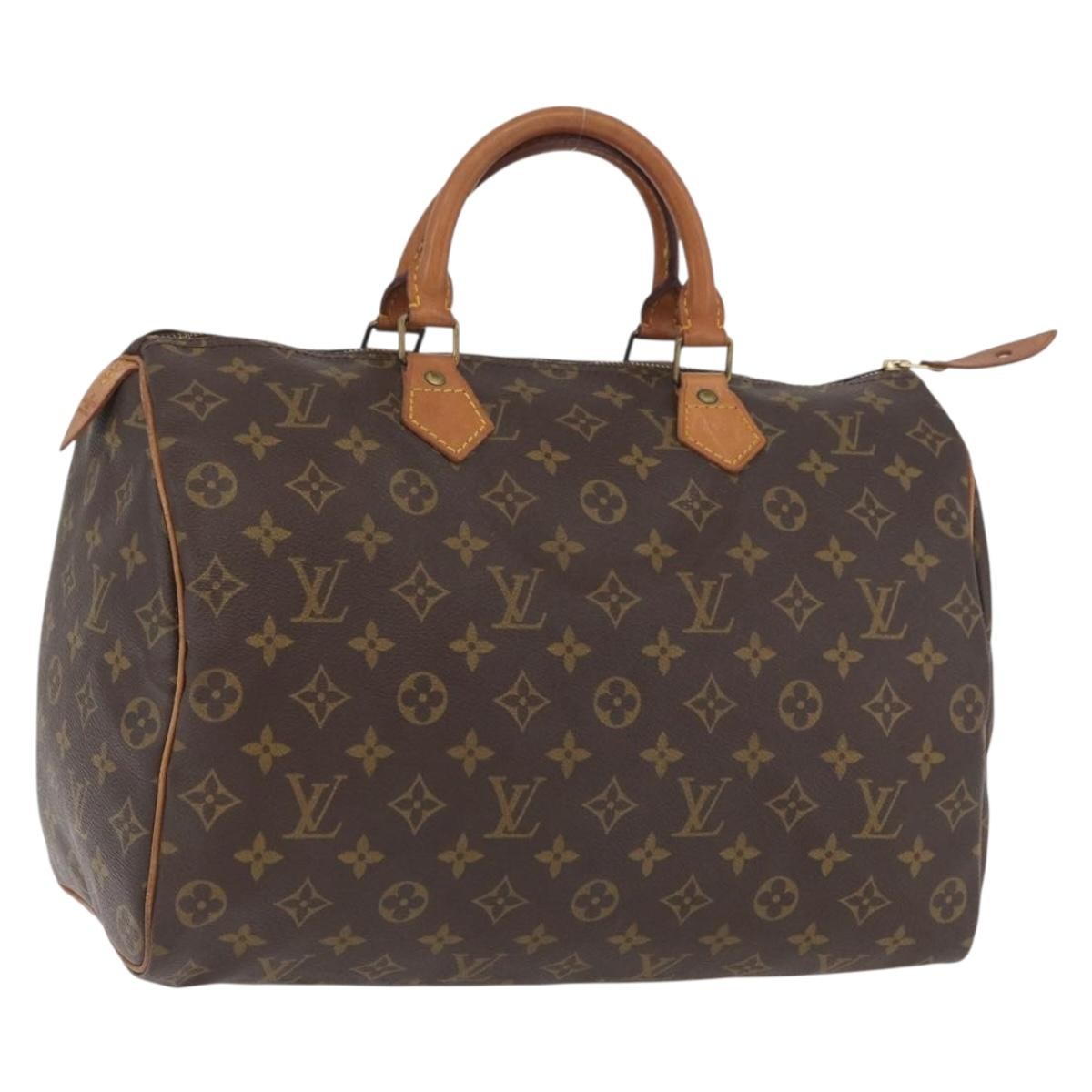 Louis Vuitton Speedy Handbag Monogram Canvas 35