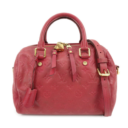 Louis Vuitton Speedy Bandouliere Monogram Empreinte Leather 25