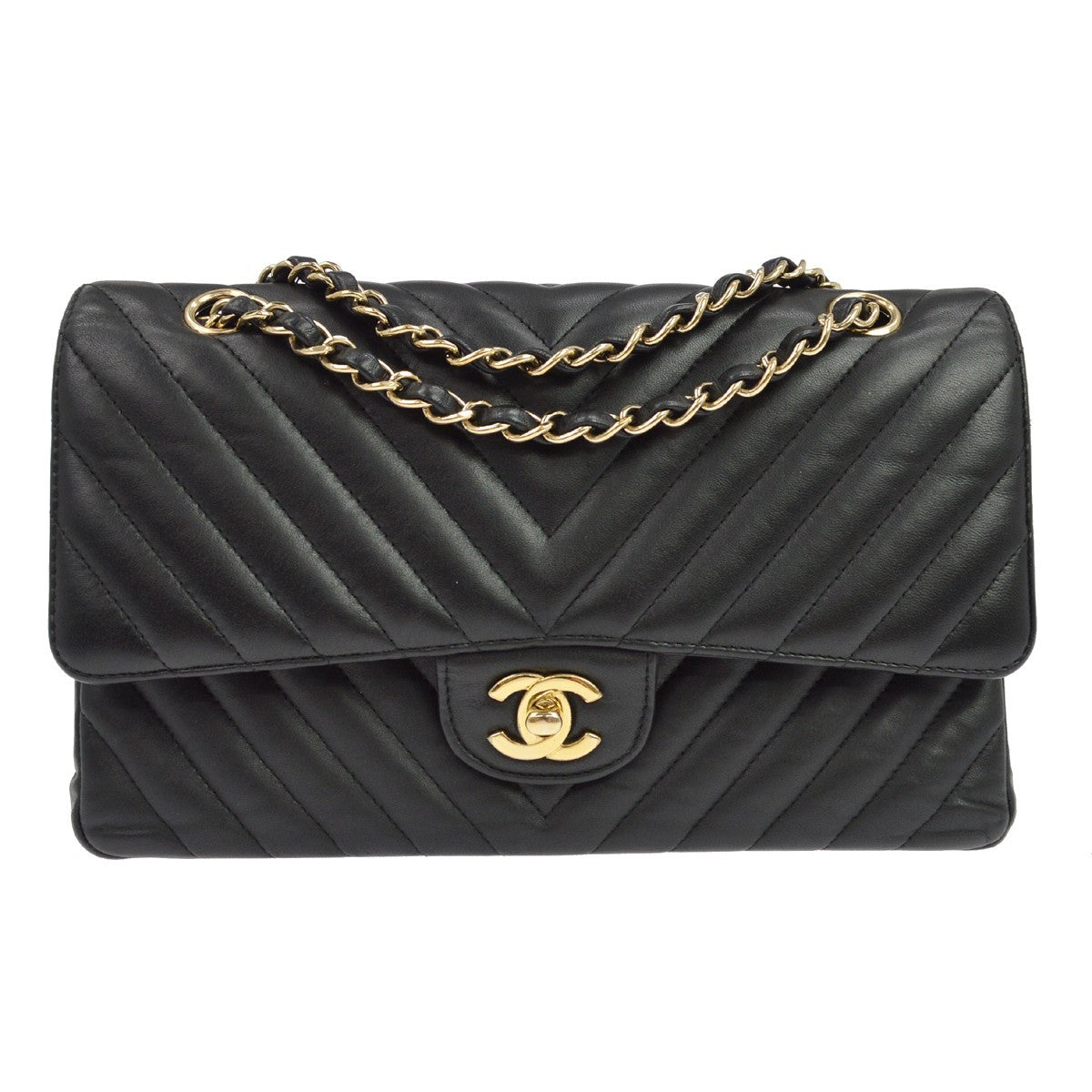 Chanel Classic Double Flap Quilted Lambskin Medium