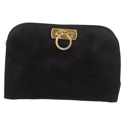 Salvatore Ferragamo Gancini Chain Suede Product Image