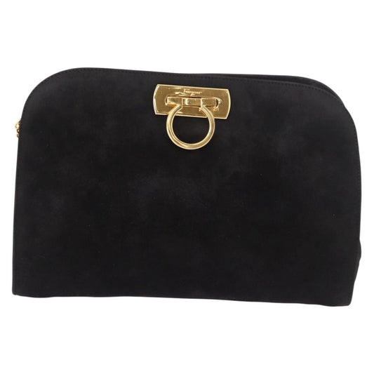 Salvatore Ferragamo Gancini Chain Suede Product Image