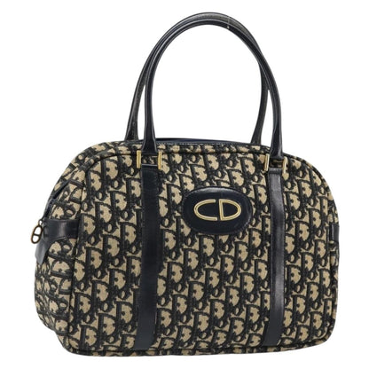 Christian Dior Vintage Trotter Boston Bag Diorissimo Canvas Mini