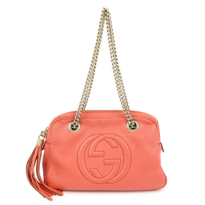 Gucci Soho Chain Zip Leather Medium