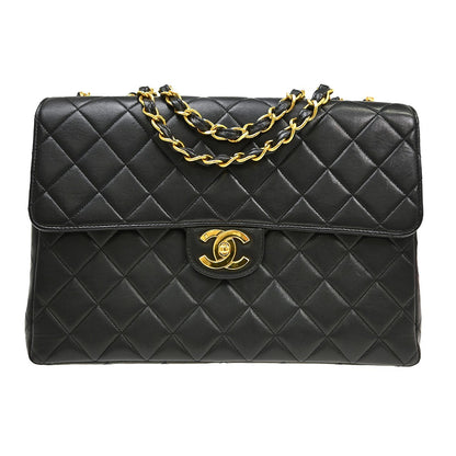 Chanel CHANEL Sac Jumbo Caviar Noir caviar large