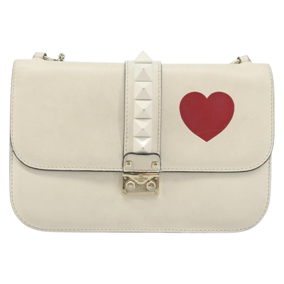 Valentino Garavani Glam Lock Leather Medium