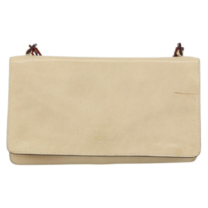 Prada Flap Shoulder Bag Leather Small
