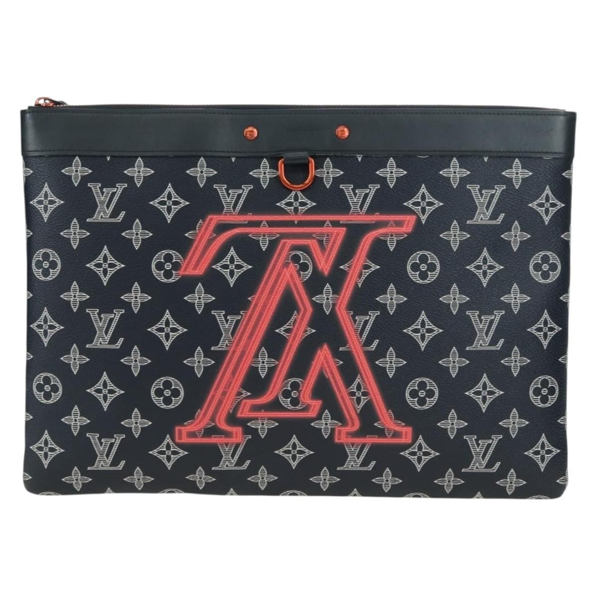 Louis Vuitton Pochette Apollo Limited Edition Upside Down Monogram Ink GM