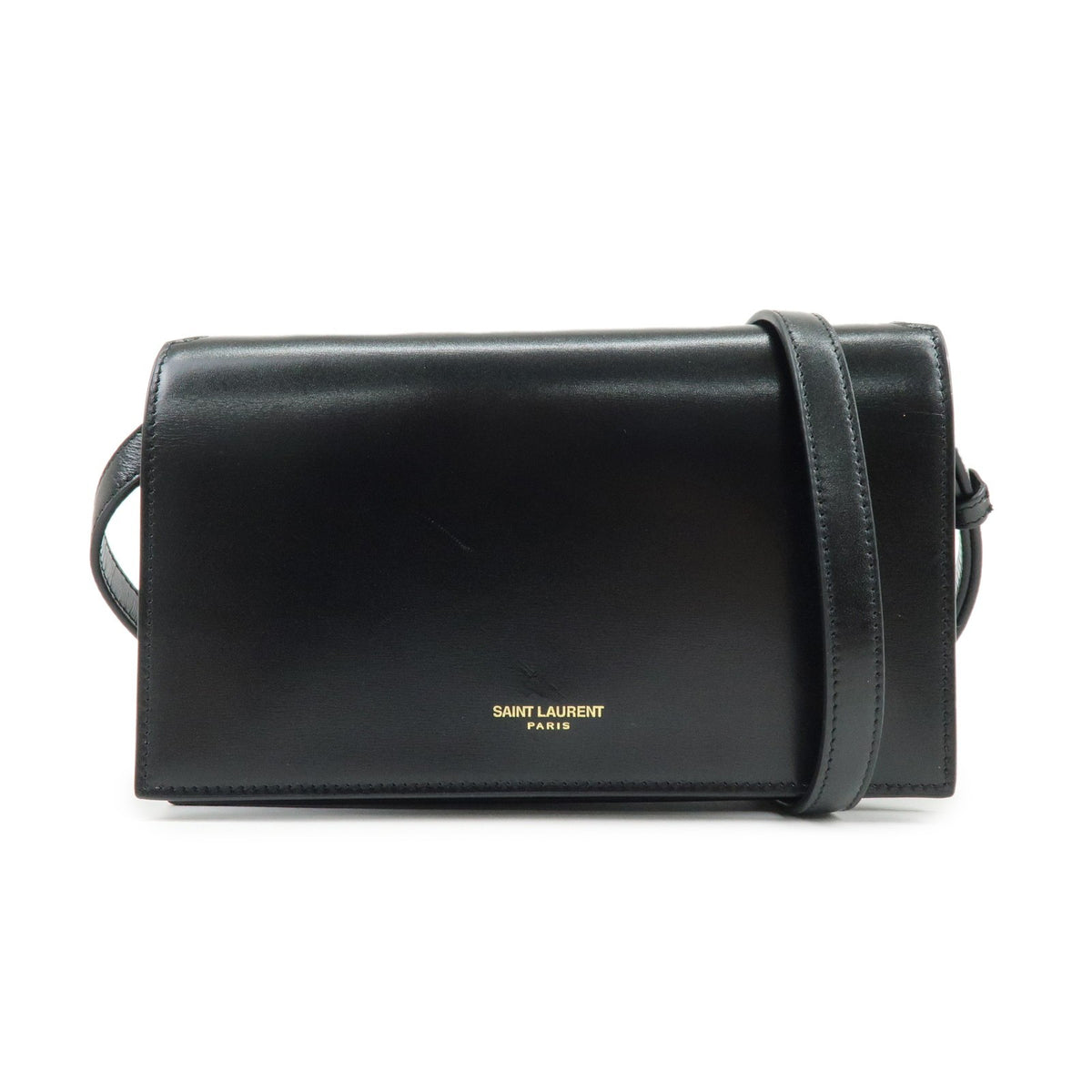 Saint Laurent Paris Chain Leather Mini