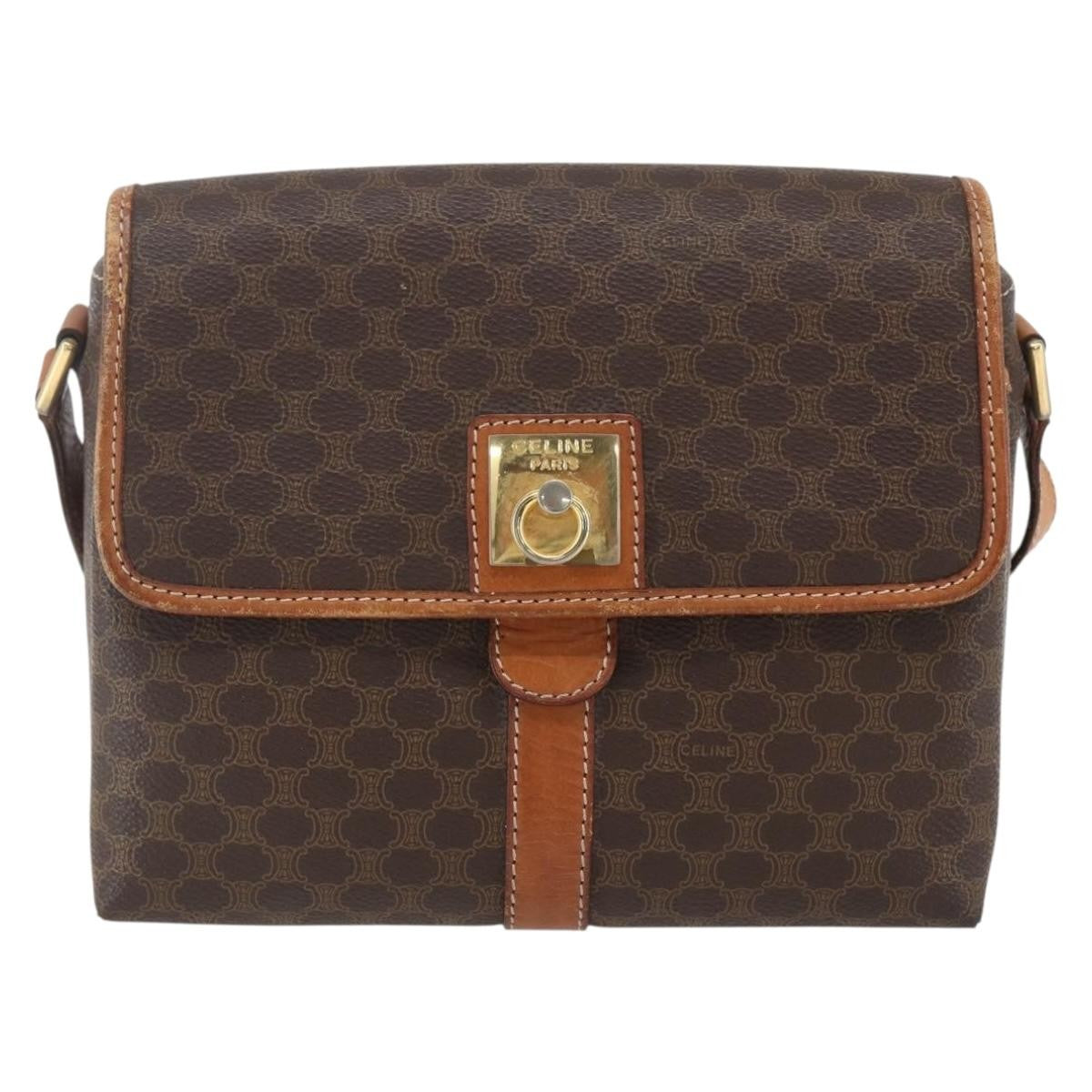 Celine Vintage Macadam Canvas and Leather Product Image