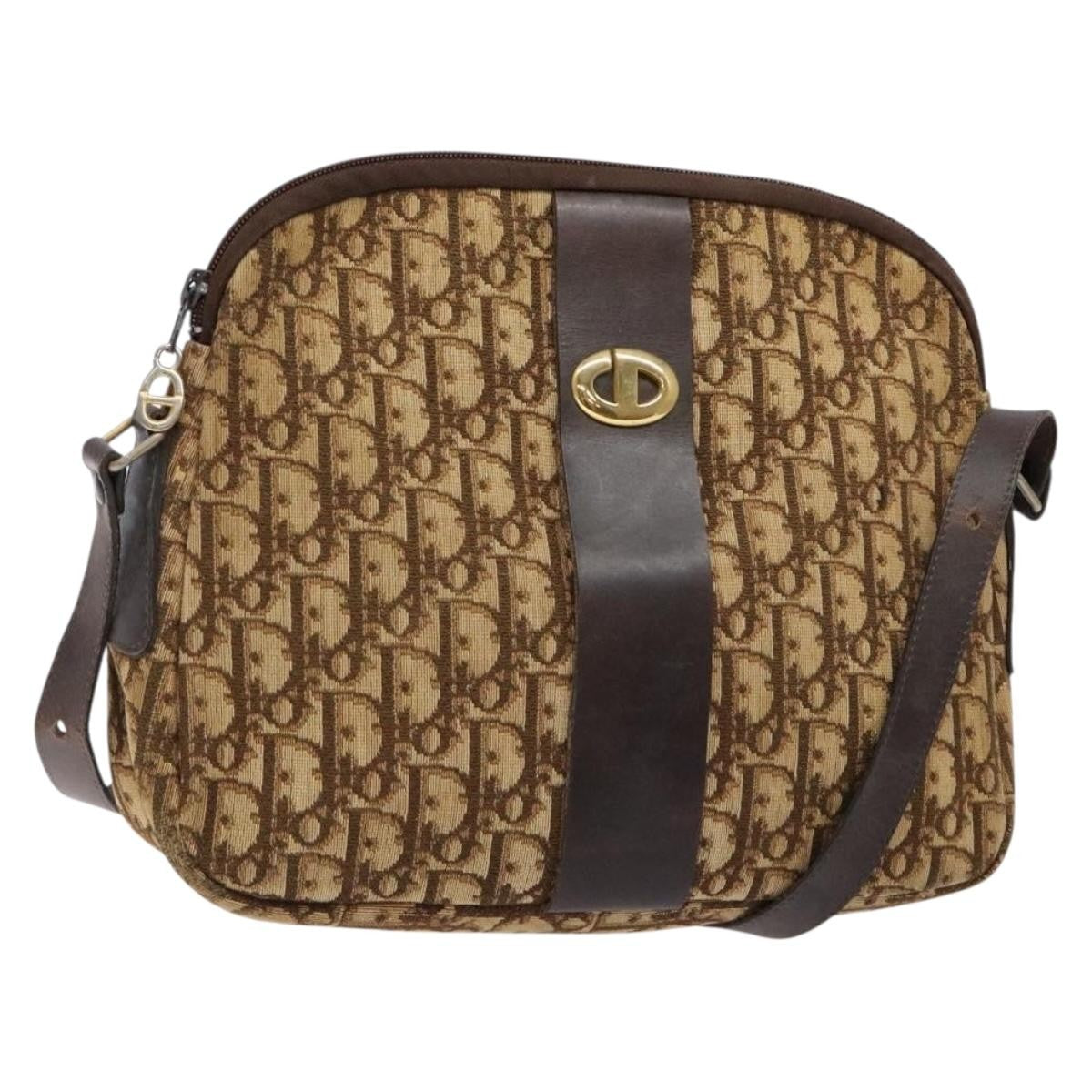 Christian Dior Vintage Trotter Shoulder Bag Canvas Product Image