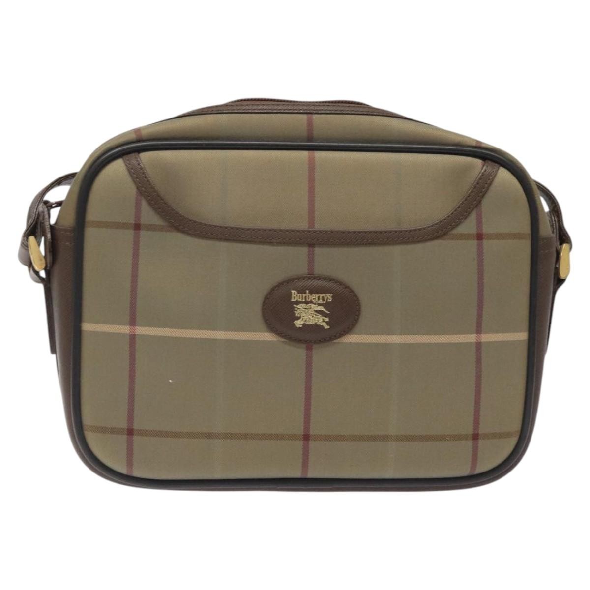 Burberry Nova check Canvas and Leather Product Image
